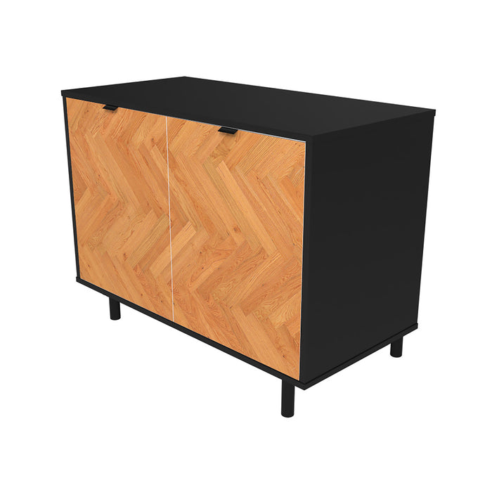 Liam Accent Cabinet - Black