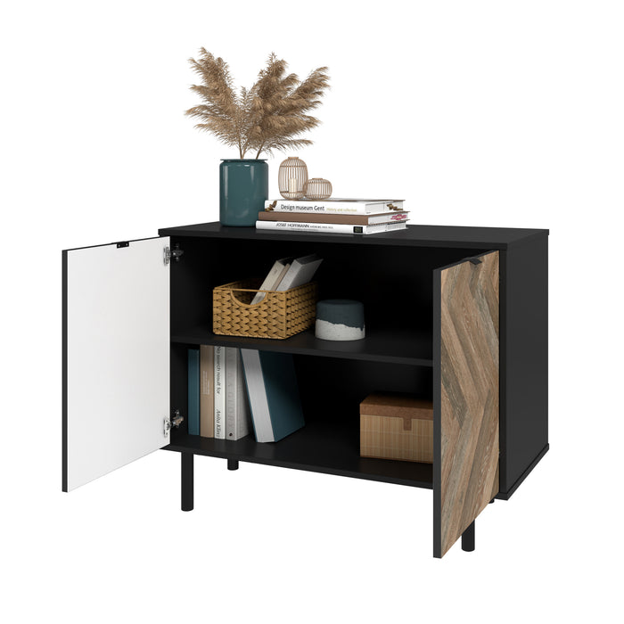 Liam Accent Cabinet - Black Brown