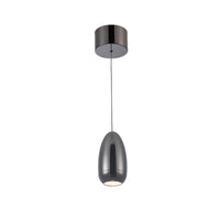 Royal Pearl Gun Metal Integrated LED Pendant