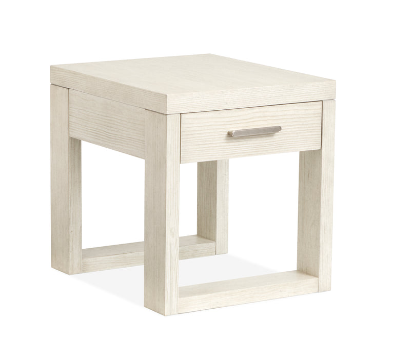Albany 22\" End Table with Storage - Balboa Mist