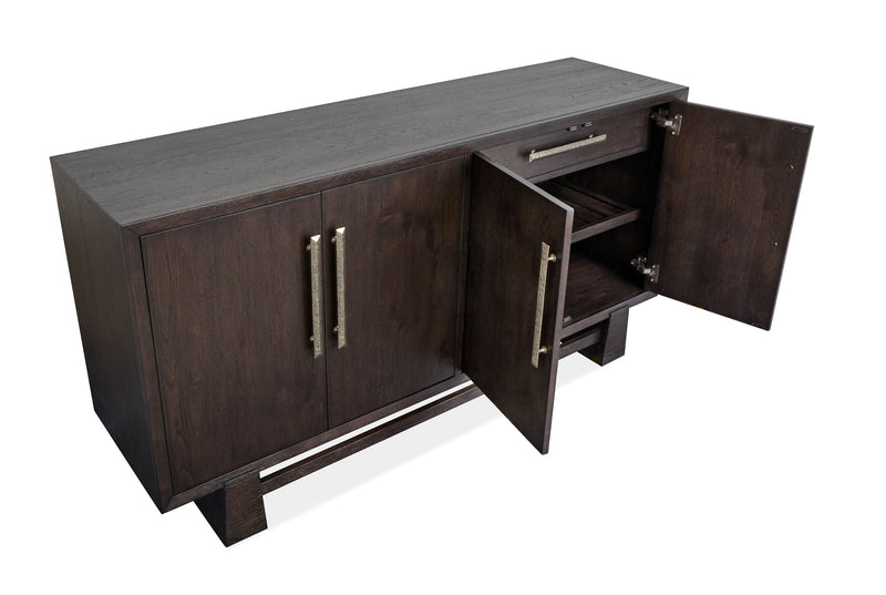 Arden Dining Sever with Storage, 66\"W - Espresso Brown