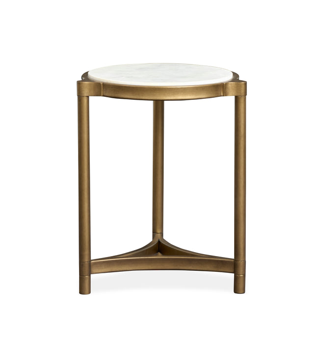 Arlington 19.88\" Sofa Table - Aged Brass