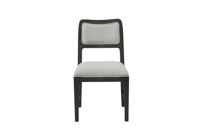 Austin Dining Chair with Polyester Fabric - Taupe/Brown  | Chaise de salle à manger Austin en tissu de polyester - taupe et brun
