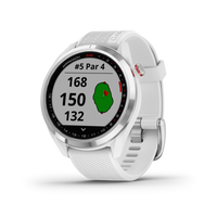 Garmin Approach® S42 Gps Golf Smartwatch - Fitness Tracker W/ Multi-gnss Support - Polished Silver