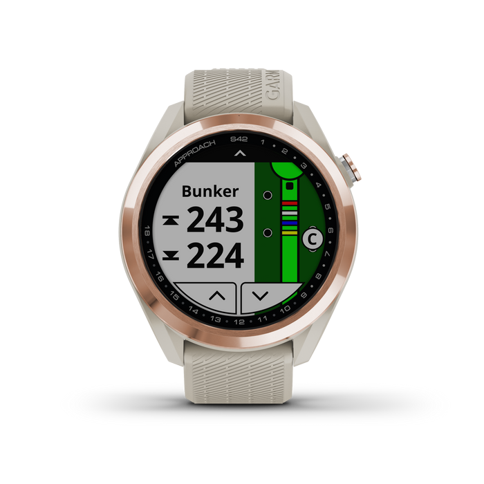 Garmin Approach® S42 Gps Golf Smartwatch - Fitness Tracker W/ Multi-gnss Support - Rose Gold