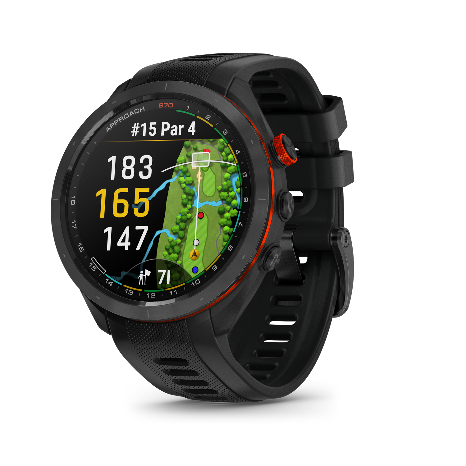 GARMIN APPROACH S70 GPSスマートウォッチ 42mm Garmin Approach® S70 Golf Gps Smartwatch - Sport And Health