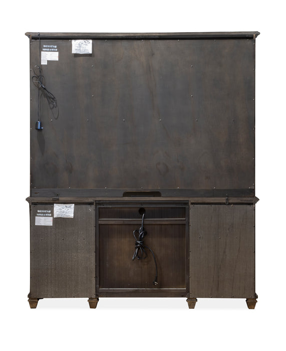 Benhill 66\" Credenza - Weathered Coal