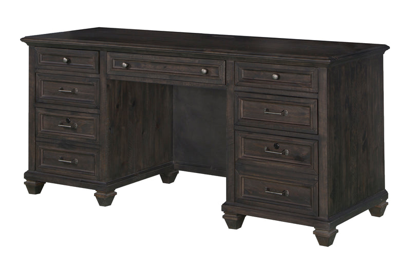Benhill 66\" Credenza - Weathered Coal