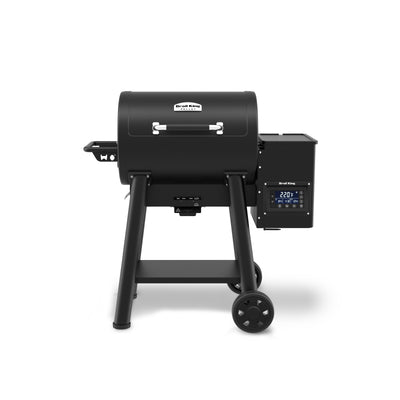 Broil King Crown™ Pellet 400 640 Sq. In. Pellet Grill in Black - 493051|Gril à granules CrownMC Pellet 400 noir de 640 po2 de Broil King - 493051