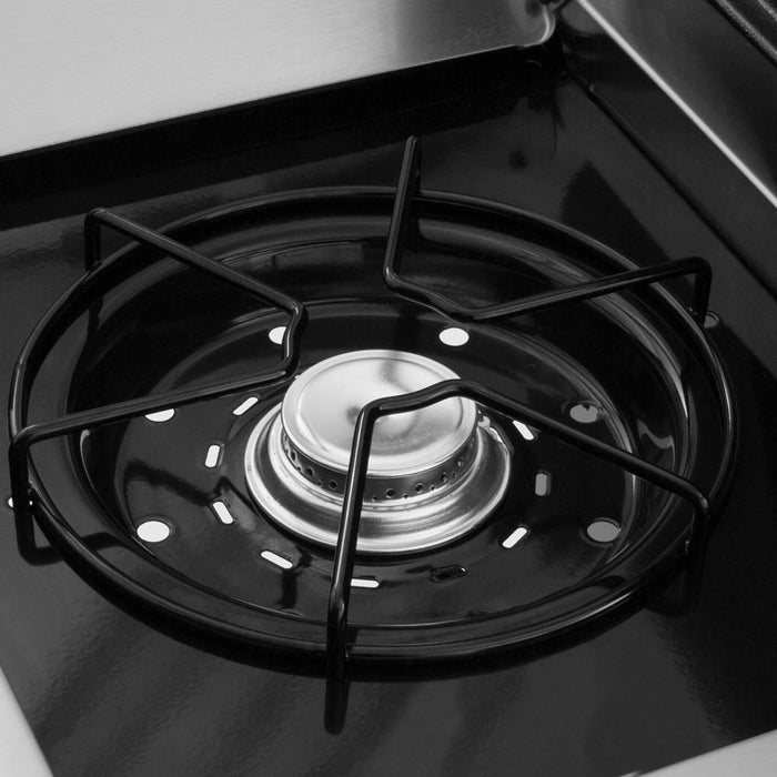 Broil King Signet™ 390 Propane Gas Grill with Side Burner & Rear Rotisserie Burner in Stainless Steel - 946884