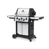 Broil King Signet™ 390 Propane Gas Grill with Side Burner & Rear Rotisserie Burner in Stainless Steel - 946884|Gril à gaz propane SignetMC 390 en acier inoxydable de Broil King avec brûleur latéral et brûleur arrière de rôtisserie - 946884