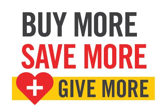 Buy More, Save More, Give More - $25 Donation