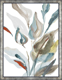 Colorful Leaves Framed Linen Finish Art – 27