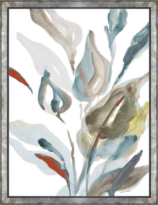 Colorful Leaves Framed Linen Finish Art – 27\" x 35\"