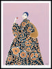 Flower Coat Framed Canvas Art – 31" x 41" | Œuvre d’art encadrée « Flower Coat » sur toile - 31 po x 41 po