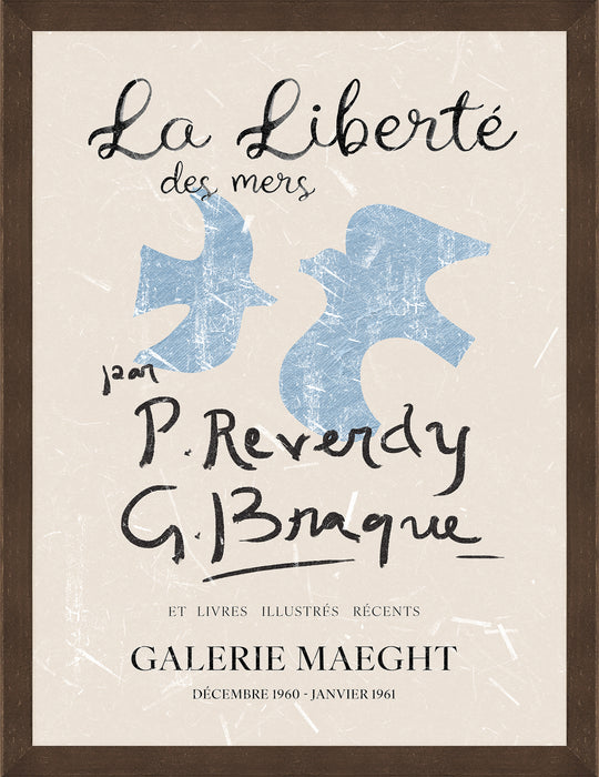 La Liberte Framed Linen Finish Art – 27\" x 35\"