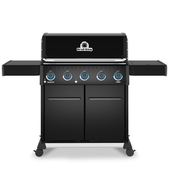 Broil King Baron 520 Pro Shadow 5-Burner 45,000-BTU Propane Gas BBQ - 675114 Grill
