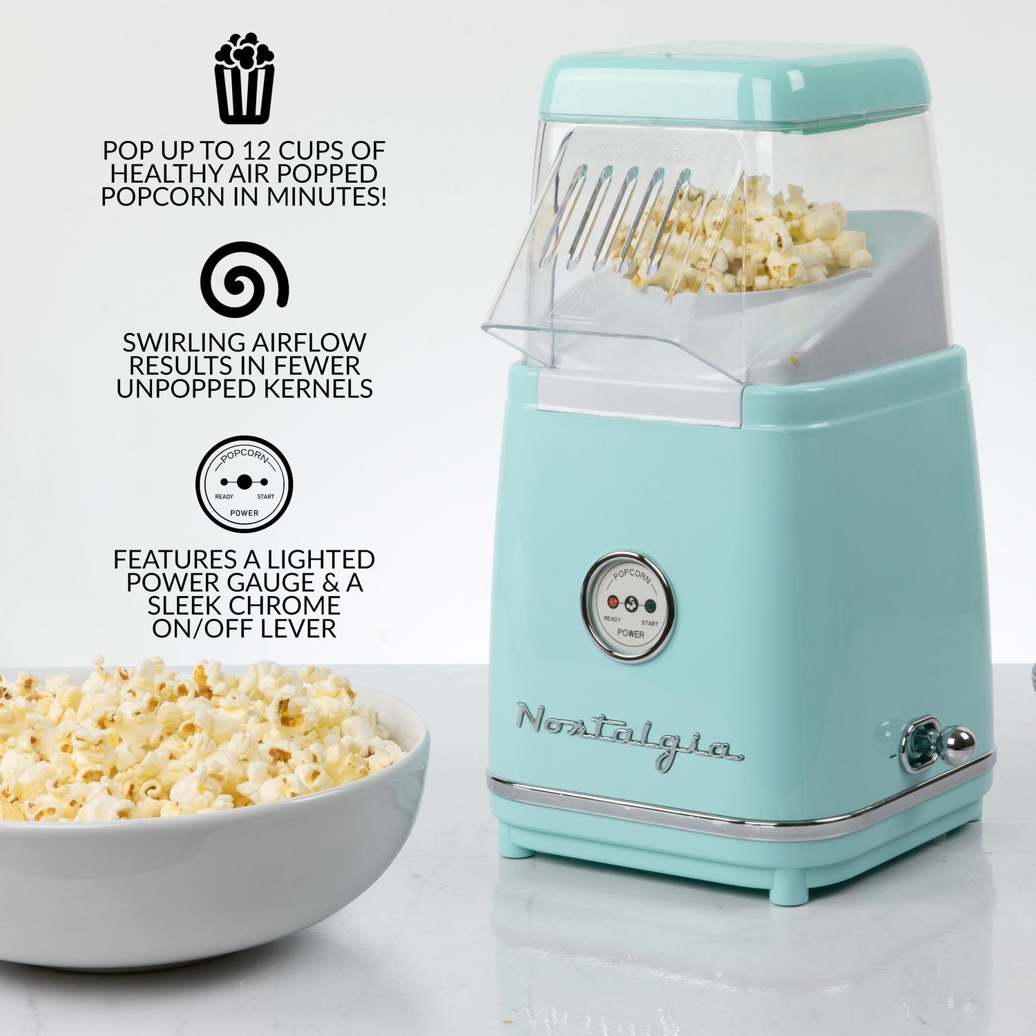 Retro popcorn machine discount