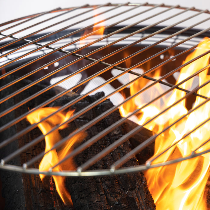 Deko Living Wood Burner Fire Pit & Rotisserie