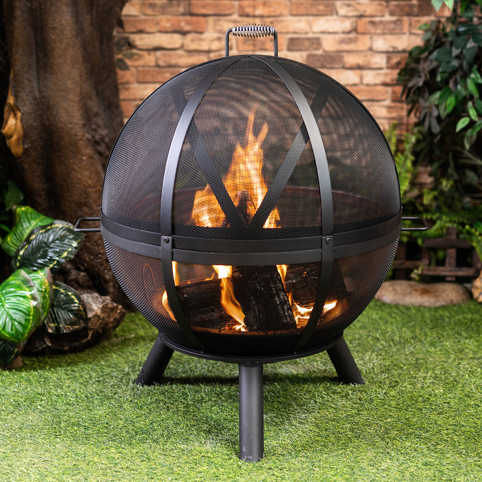 Deko Living Wood Burner Sphere Fire Pit