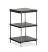 Corrall 16\" Accent Table with Storage - Dark Briarsmoke