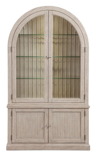 Corsa 47.5” Curio Cabinet – Light Grey Oak