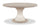 Corsa Round Dining Table - Light Grey and Antique White Oak