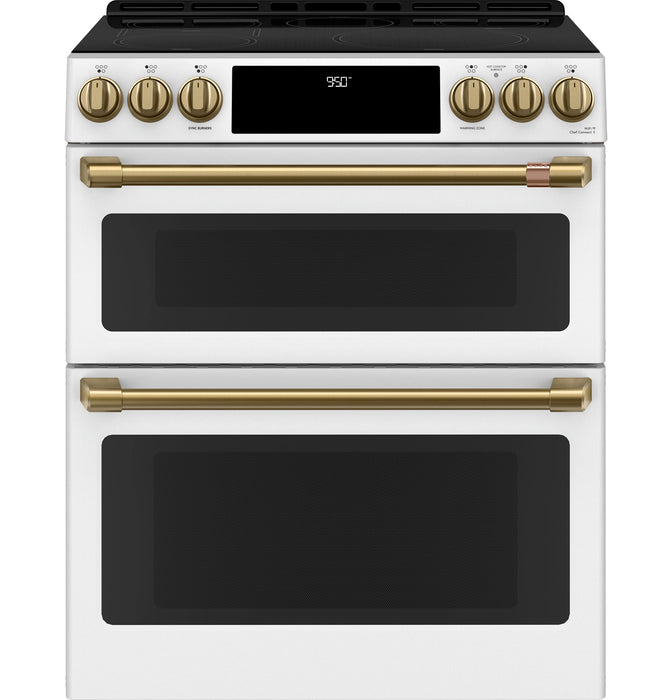 Café Brushed Brass Handle and Knob Kit for Range - CXFCHHKPMCG