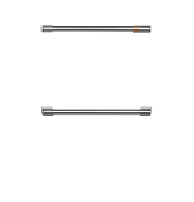 Café Brushed Stainless Under-Counter Refrigerator Handle Kit - CXQD2H2PNSS|Trousse de poignées Café acier inoxydable brossé pour réfrigérateur sous le comptoir - CXQD2H2PNSS