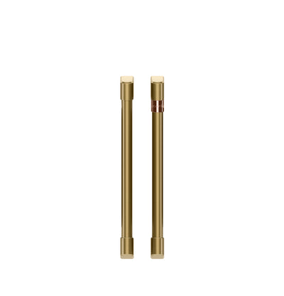 Café Brushed Brass Wall Oven Handle Kit - CXWSFHKPMCG|Trousse de poignées Café laiton brossé pour four mural - CXWSFHKPMCG