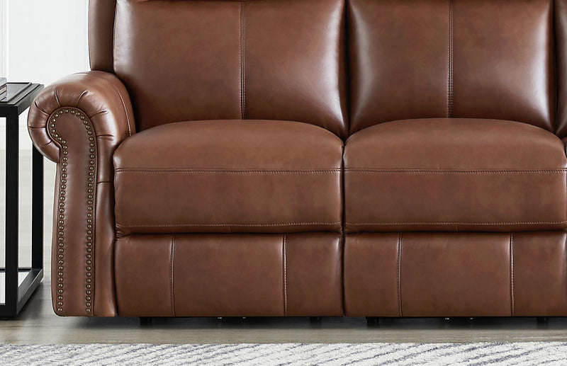 Hydeline Royce Power Reclining Loveseat - Brown