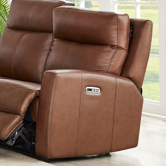 Hydeline Vienna Power Reclining Loveseat - Brown