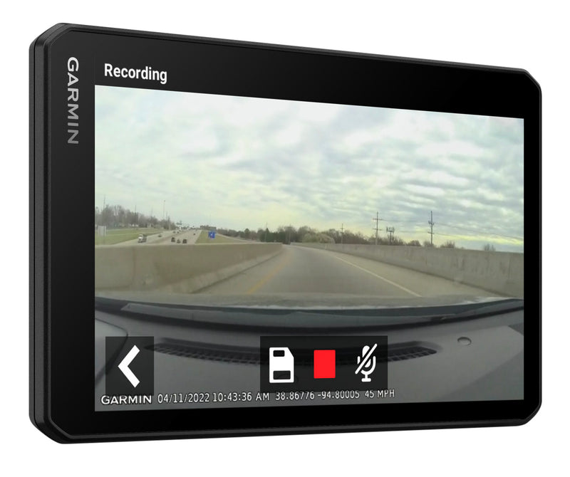Garmin Drivecam™ 76 Gps Navigator - Daily Commute W/ 7\" Display, Built-in Dash Cam & Voice Commands