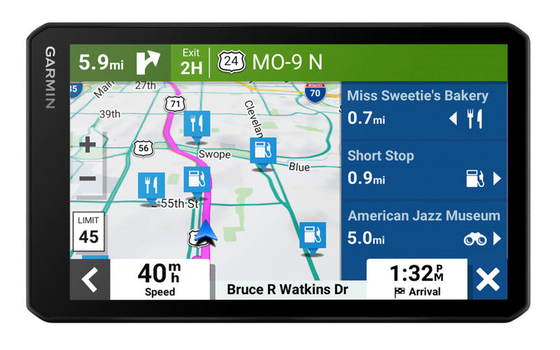 Garmin Drivecam™ 76 Gps Navigator - Daily Commute W/ 7\" Display, Built-in Dash Cam & Voice Commands