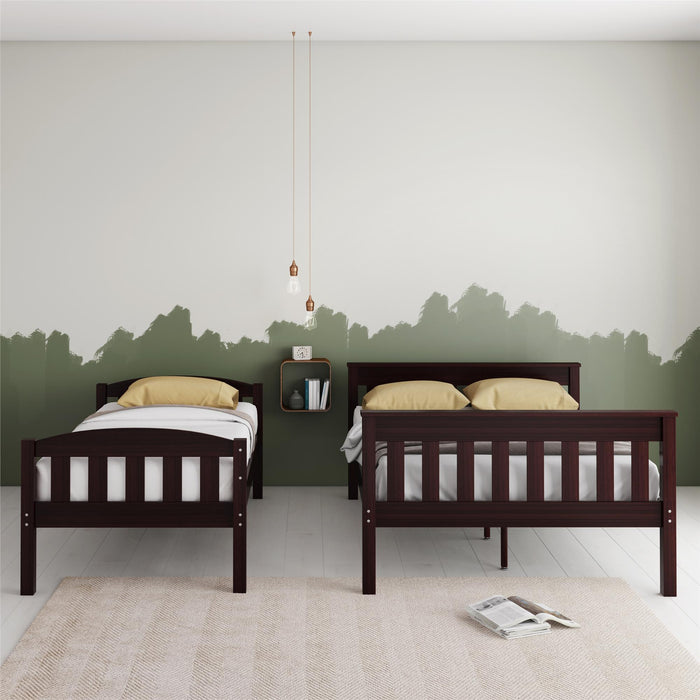 DHP Airlie Twin Over Full Bunk Bed - Espresso