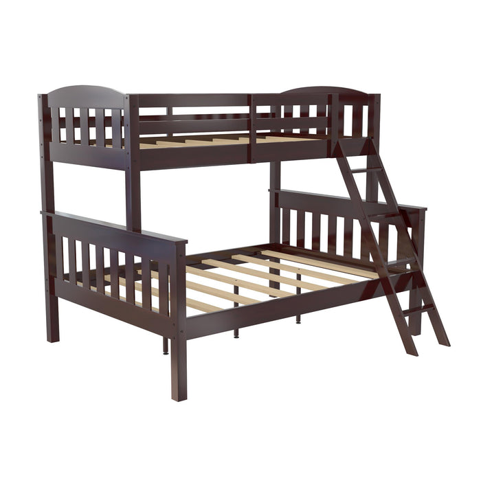 DHP Airlie Twin Over Full Bunk Bed - Espresso