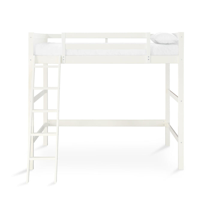 DHP Denver Full Loft Bed for Kids - White