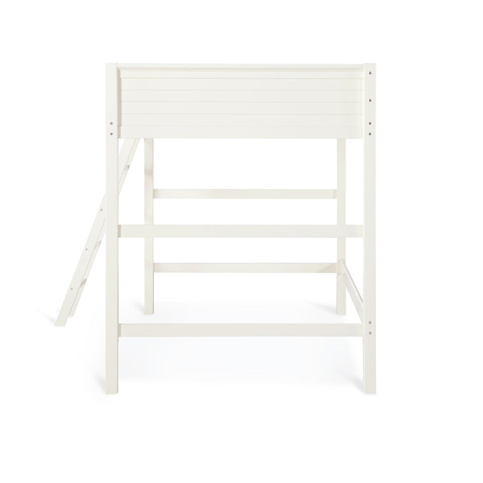 DHP Denver Full Loft Bed for Kids - White
