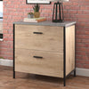 Dexter 30” 2-Drawer Lateral Filing Cabinet – Prime Oak | Classeur latéral Dexter de 30 po à 2 tiroirs - chêne gravé