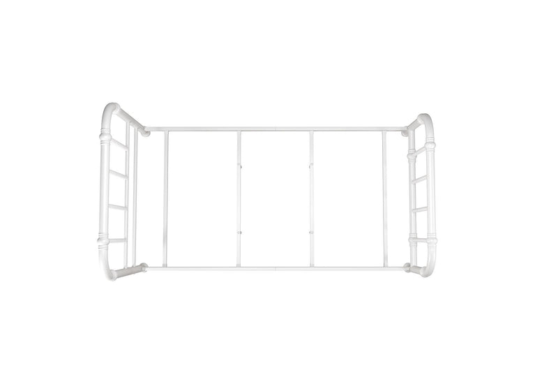 Dorel Home Krissy Twin Metal Bed - White