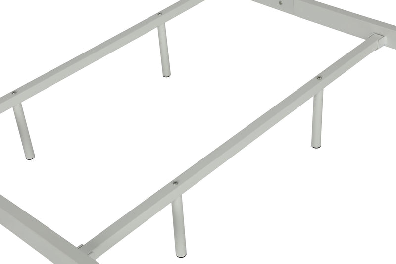 Dorel Home Krissy Twin Metal Bed - White