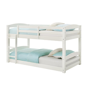 DHP Sierra Transitional Twin Bunk Bed - White