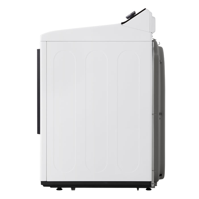 LG 7.3 Cu. Ft. Heat Pump Dryer with DirectDrive® and AI Sensor Dry® - White - DLHC8402W