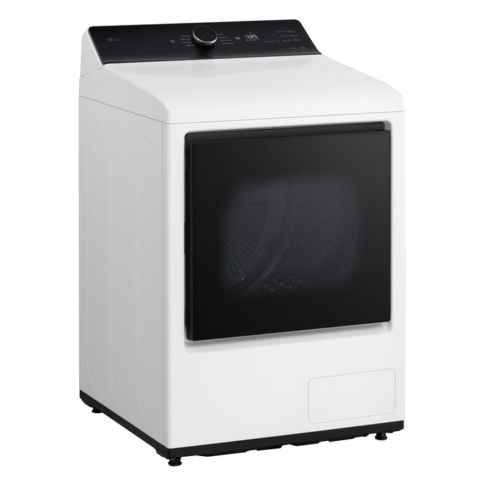 LG 7.3 Cu. Ft. Heat Pump Dryer with DirectDrive® and AI Sensor Dry® - White - DLHC8402W