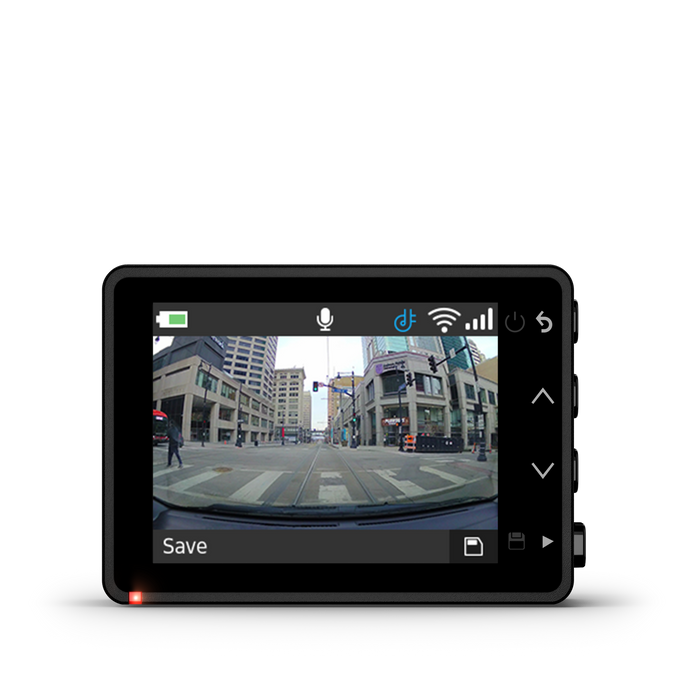 Garmin Dash Cam™ 57 - Remote Viewing W/ 140-degree Field Of View, Voice-controlled, Compact Design