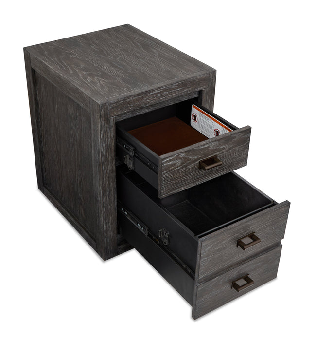 Ernest 18\" Filing Cabinet - Ravenwood Black