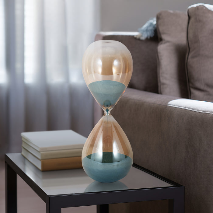 Glass 12\" Channing Small Hourglass