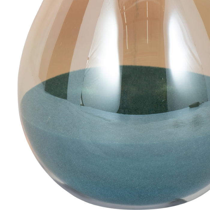 Glass 12\" Channing Small Hourglass