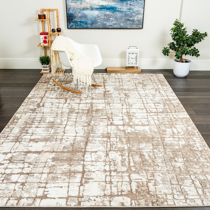Darius Multi Rustic Area Rug - 6'7