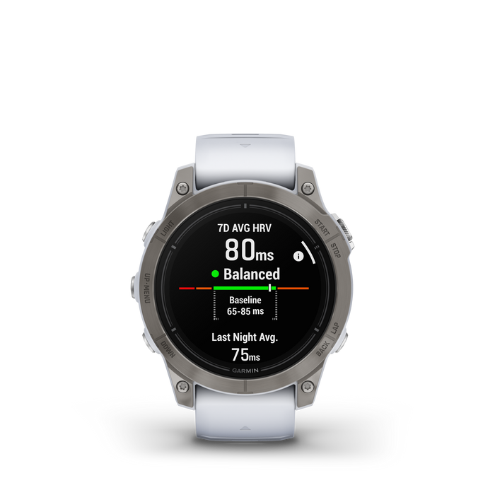 Garmin Epix™ Pro Gps Smartwatch - Health Tracking With Amoled Display, 47mm - Titanium/orange